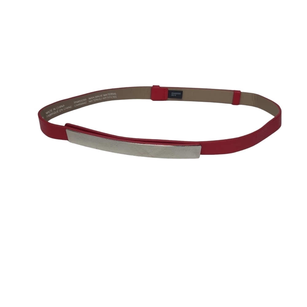 Express Red Silver Belt S/M